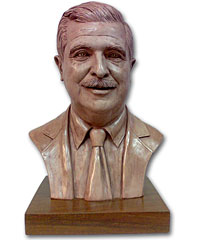 Busto del presidente de Semillas Fito (acabado)