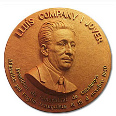 Bust of Lluis Companys, Sculptor in Barcelona